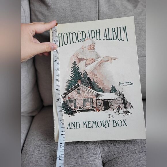 Norman Rockwell Photograph Album and Memory Box Scrapbook Retro Keepsake Gift - Picture 10 of 12